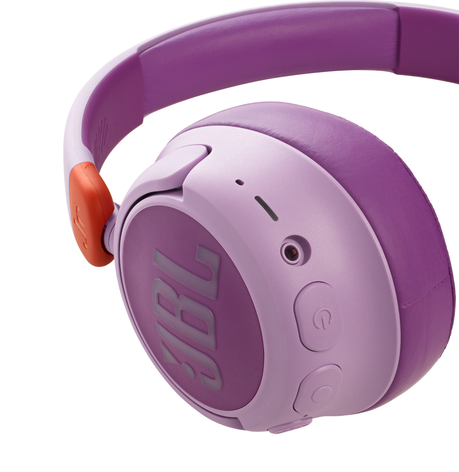 JBL JR 460NC - Pink - Wireless over-ear Noise Cancelling kids headphones - Detailshot 1